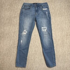 Hollister Mens Light Blue Skinny Jeans Advanced Stretch Size 31 Length 32